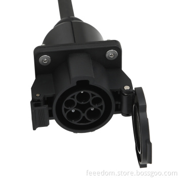 محمولة EV Charger Gun Type2 Socket European Standard AC Socket